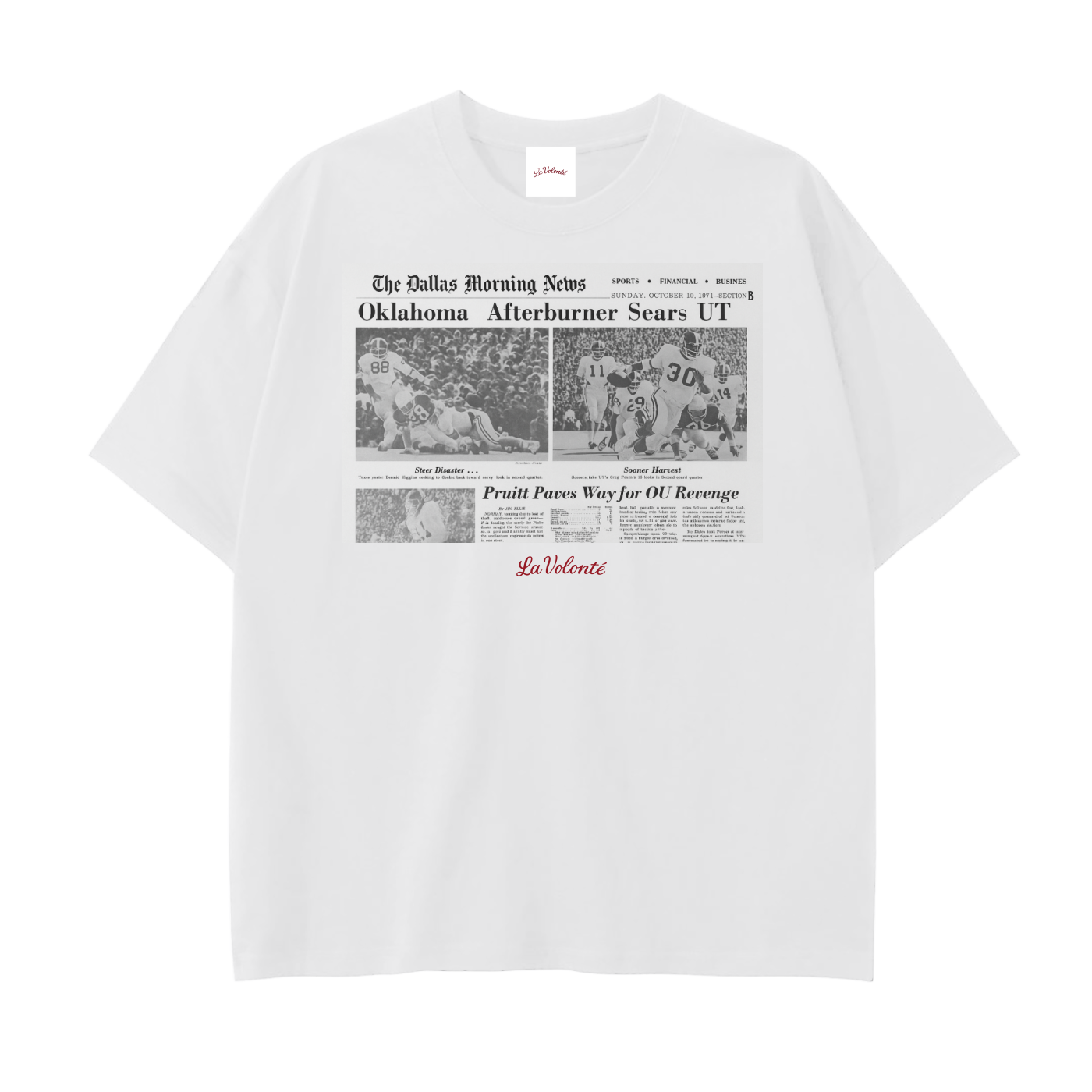 Oklahoma vs Texas Heritage Tee – La Volonté