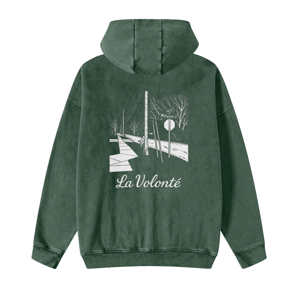 La Volonté Zip-Through Fleece Hoodie