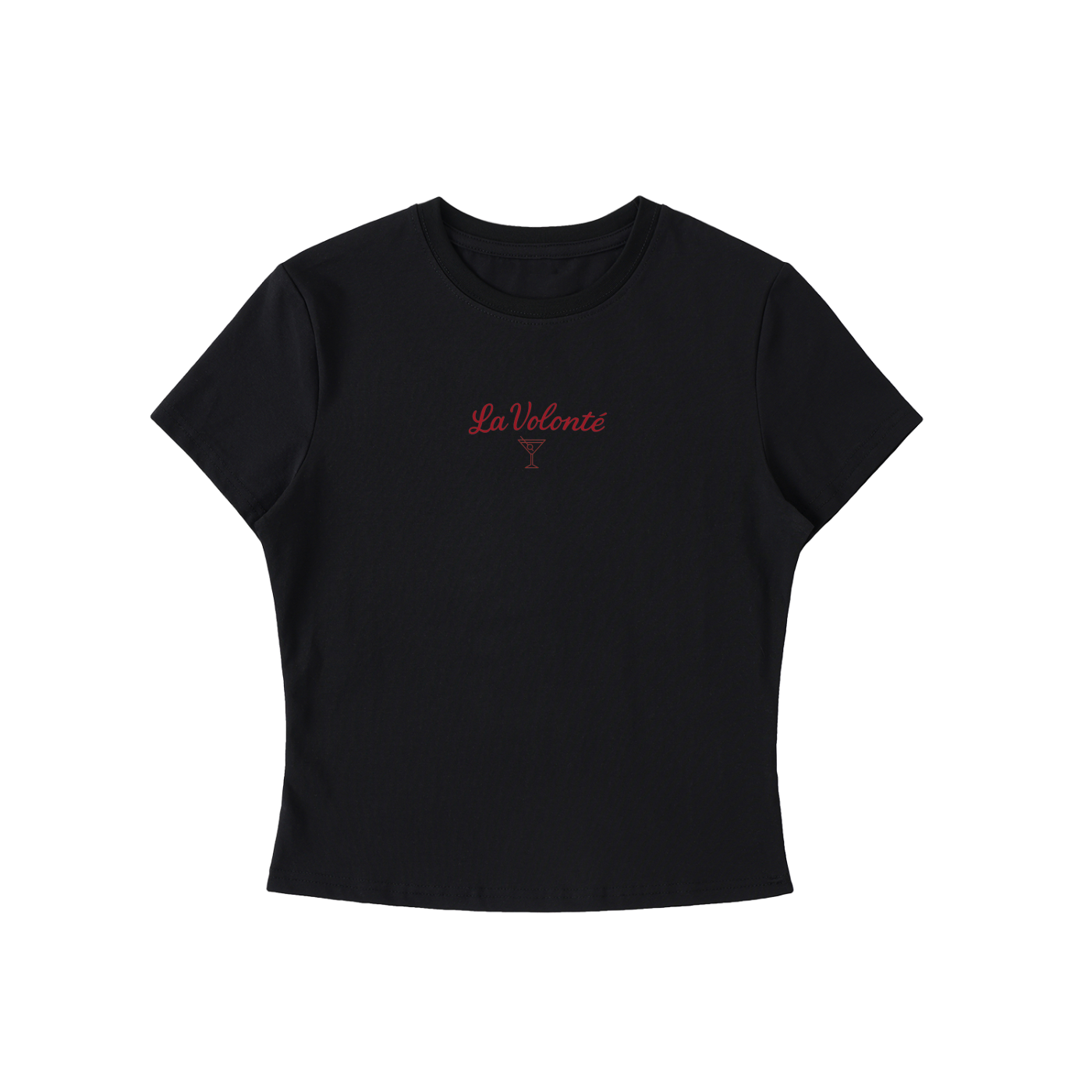 Essential Bodycon Crewneck T-Shirt