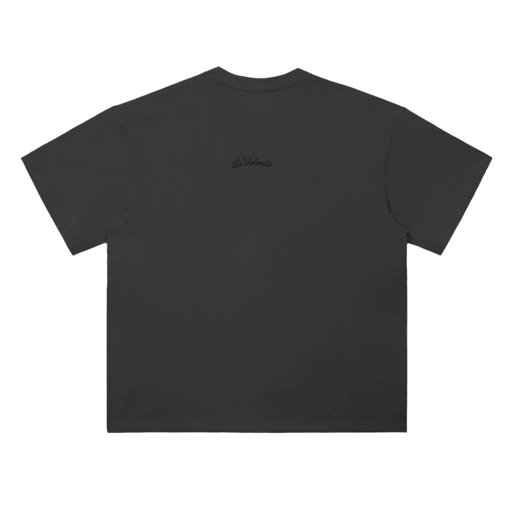 Heavyweight Drop Shoulder Cotton T-Shirt