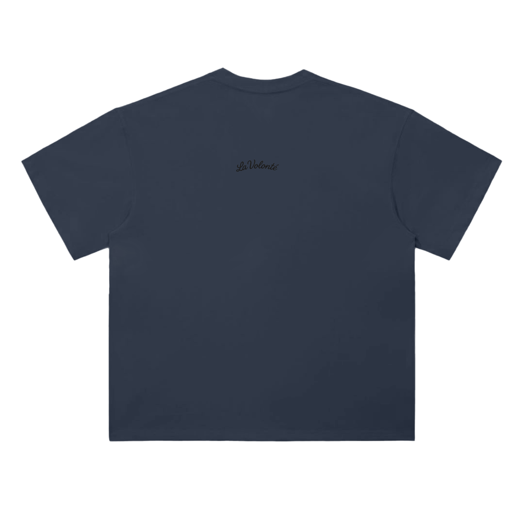 Heavyweight Drop Shoulder Cotton T-Shirt