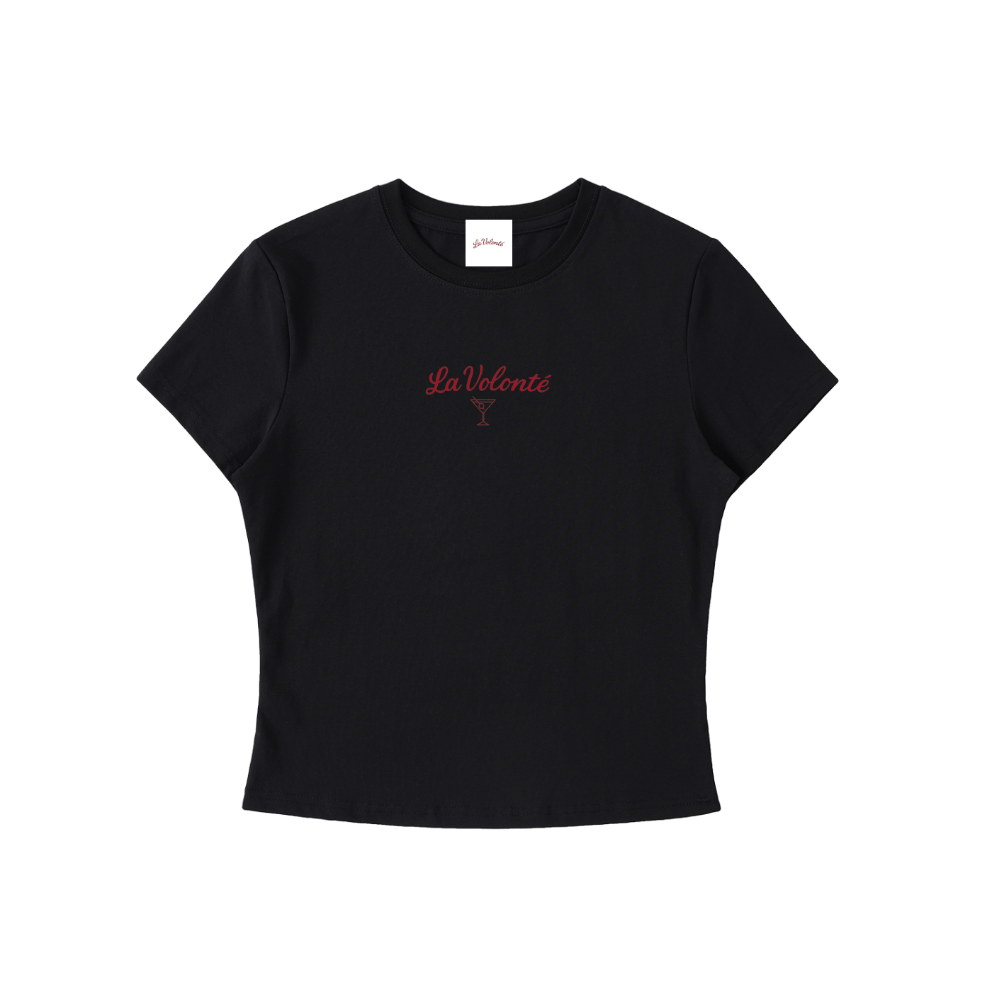 Essential Bodycon Crewneck T-Shirt
