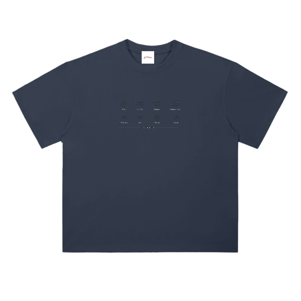 Heavyweight Drop Shoulder Cotton T-Shirt