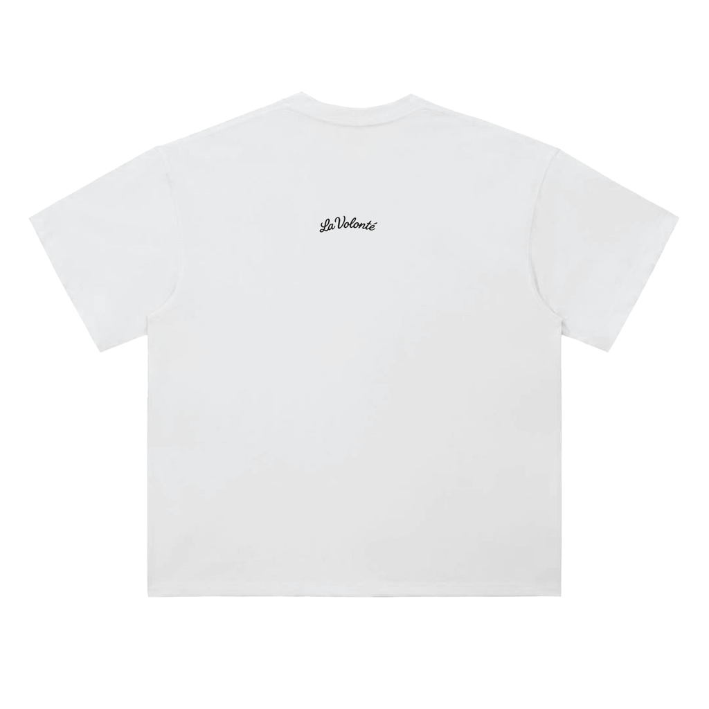 Heavyweight Drop Shoulder Cotton T-Shirt